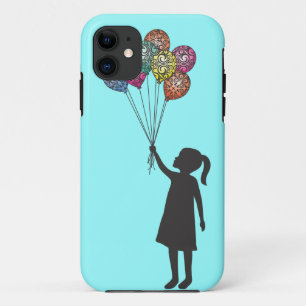 StellaRoot Hope Floats Dreaming Girl Balloons Case-Mate iPhone Case