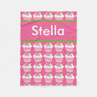 Stella's Personalised Cupcake Blanket