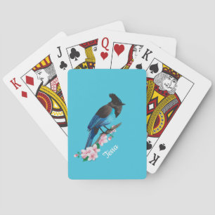 Steller's Jay Bicycle Playing Cards