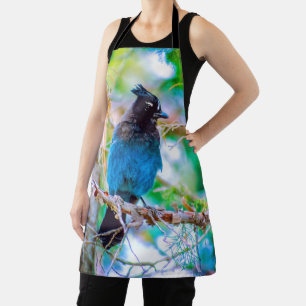 Steller's Jay - Original Photograph Apron