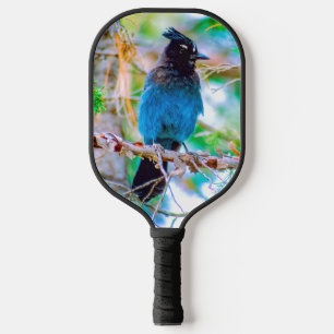 Steller's Jay - Original Photograph Pickleball Paddle