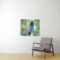 Steller's Jay Painting - Original Wild Bird Art