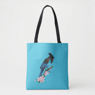 Steller's Jay Tote Bag