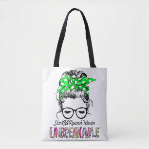 Stem Cell Research Awareness Ribbon Support Gifts Tote Bag