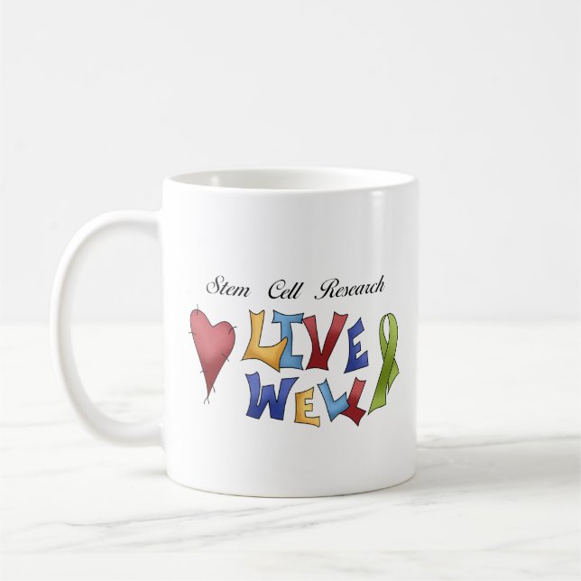 Stem Cell Research Coffee Mug (Left)