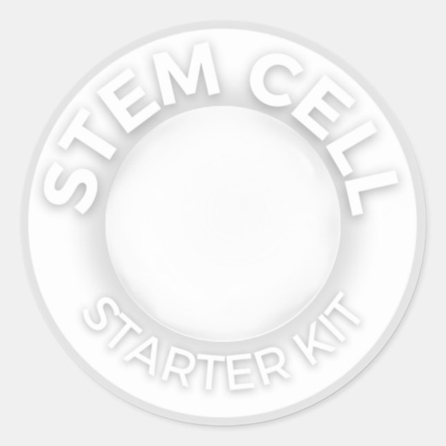 Stem Cell Starter Kit Sticker - Option 1 (Front)