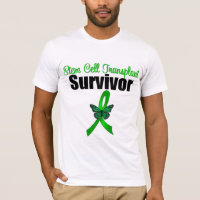 Stem Cell Transplant Survivor Butterfly Ribbon