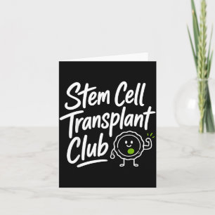 Stem cell transplant survivor card