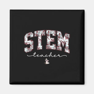 Stem Science Technology Engineering Math Teacher V Magnet