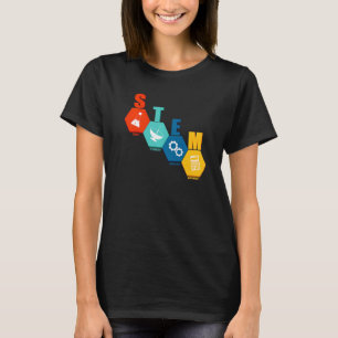 Stem Teacher Science Technology Engineering Math   T-Shirt