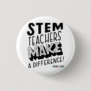 STEM Teachers Make a Difference Button