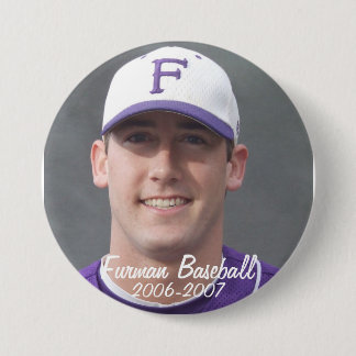 StembridgeW2007Mug, Furman Baseball, 2006-2007 7.5 Cm Round Badge