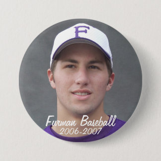 StembridgeW2007Mug, Furman Baseball, 2006-2007 7.5 Cm Round Badge