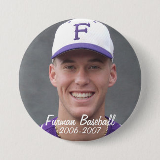 StembridgeW2007Mug, Furman Baseball, 2006-2007 7.5 Cm Round Badge