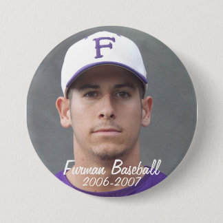 StembridgeW2007Mug, Furman Baseball, 2006-2007 7.5 Cm Round Badge