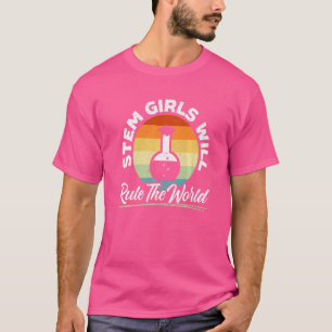 Steminist Engineering Biologist Science Math Teach T-Shirt