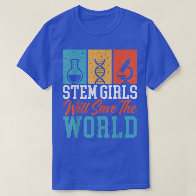 Steminist Engineering Biologist Science Math Teach T-Shirt (Design Front)