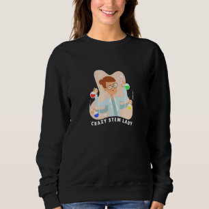 Steminist Equality Stem Crazy Science Experiment G Sweatshirt