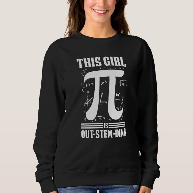 Steminist For Woman Scientist Female Scientist Ste Sweatshirt (Front)