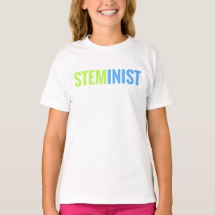 STEMinist Girls' Ringer Tee