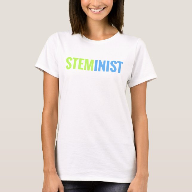 STEMinist Jersey Tee (Plus Size) (Front)