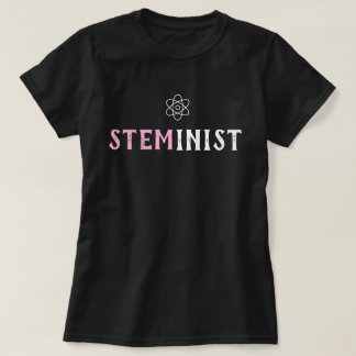 STEMinist Science Technology Engineering Math Girl T-Shirt