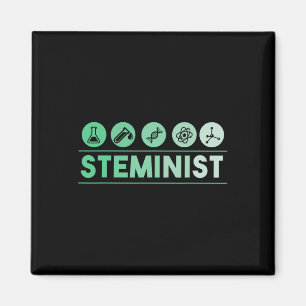 Steminist Shirt March For Science Earth Day Shirt Magnet