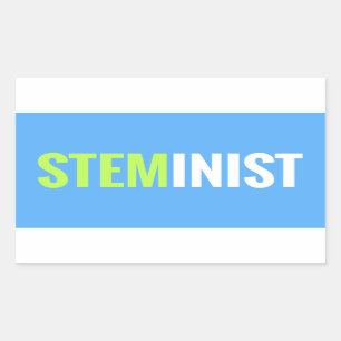 STEMinist Sticker - Rectangle