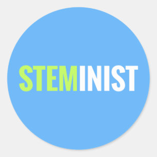 STEMinist Sticker - Round