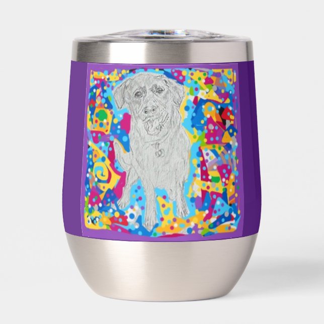 Stemless Wine Tumbler (Front)