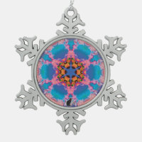 Stemma Kaleidoscope Snowflake Ornament