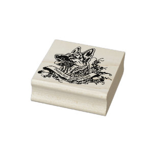 Stempel ANNO1900 deutscher Schäferhund Nr.1 Rubber Stamp