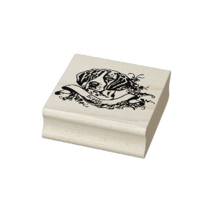 Stempel Anno 1900 mit Beagle  Rubber Stamp