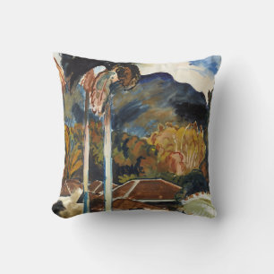 Sten - Java, fine art painting Cushion