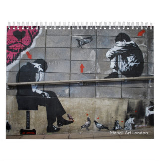 Stencil Art London Calendar