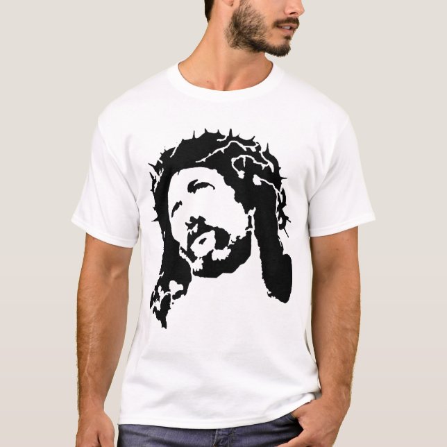 Stencil Jesus Shirt (Front)