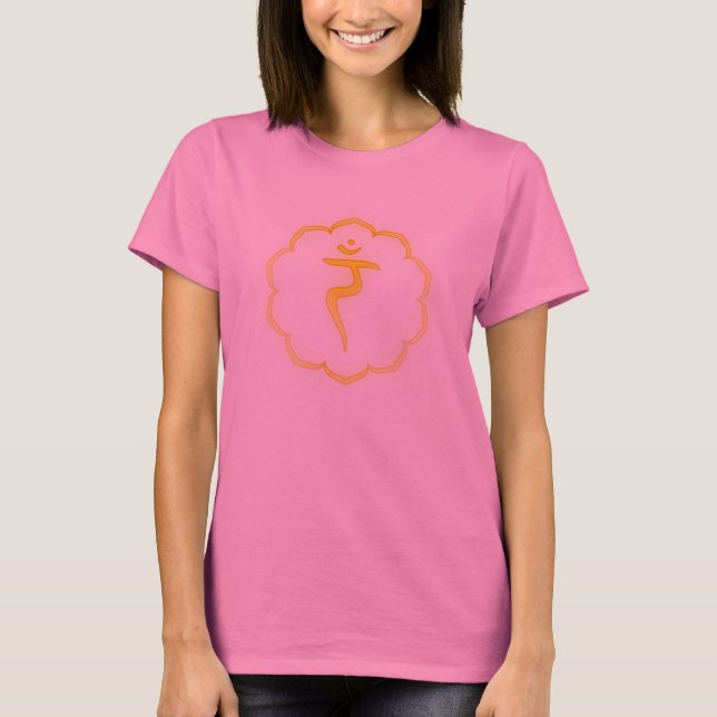 "Stenciled" 3rd Chakra - Manipura T-Shirt (Front)