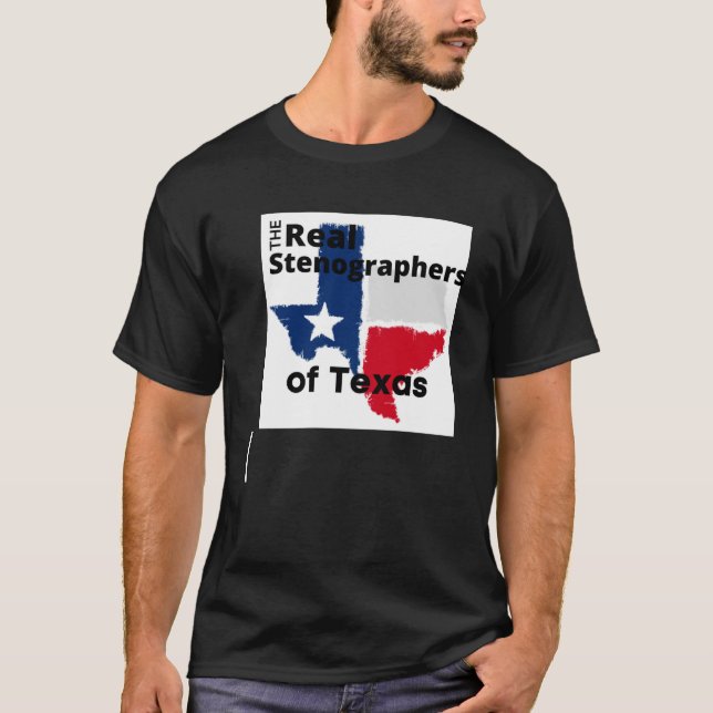 Stenographer Apparel and Decor T-Shirt (Front)