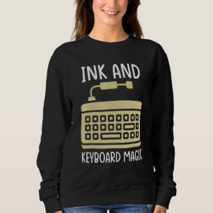 Stenographer Reporter Professional Stenotype Write Sweatshirt