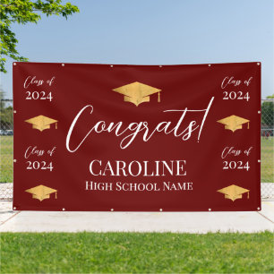 Step and repeat Graduation Backdrop banner 