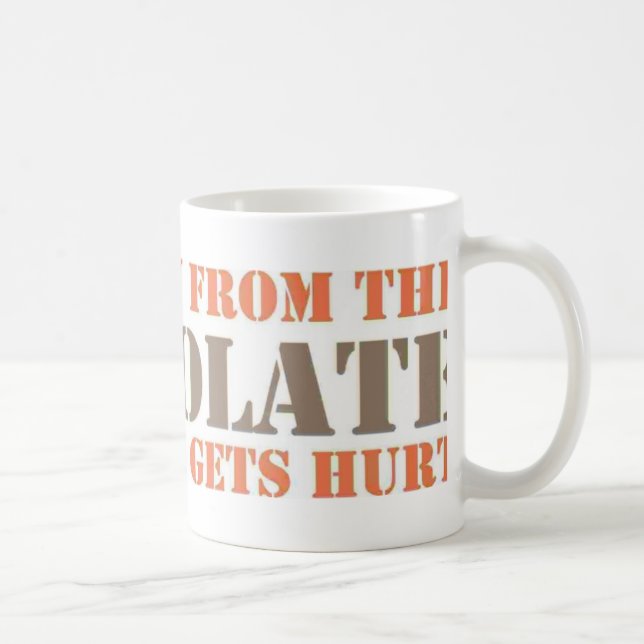 Step Away From the Chocolate Coffee Mug (Right)