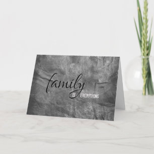 step brother birthday grey leather card