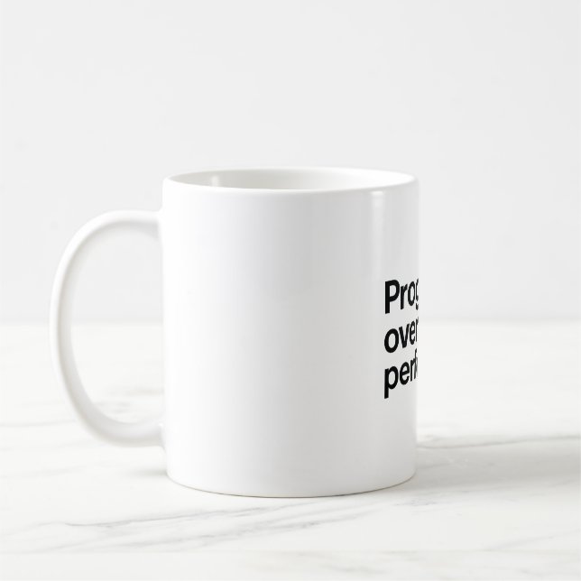 Step by Step Forward Coffee Mug (Left)