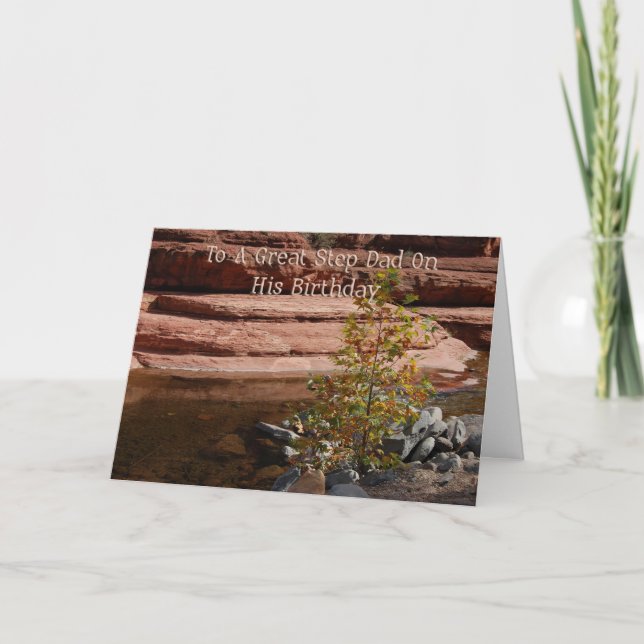 Step Dad Birthday Card (Front)