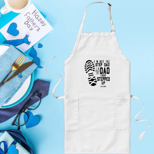 Step Dad Father's Day Personalised Long Apron