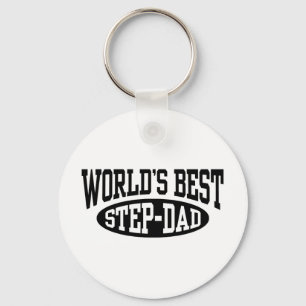 Step Dad Key Ring