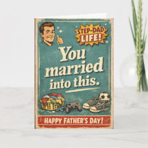 Step-Dad Life - Funny Vintage