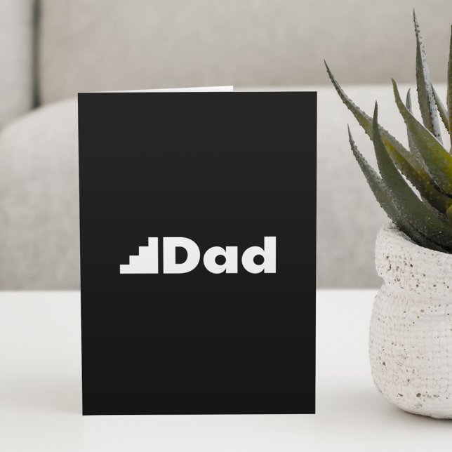 Step Dad Logo Holiday Card (Creator Uploaded)