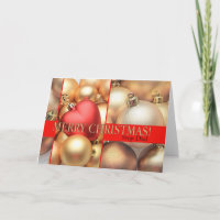 Step Dad Merry Christmas card