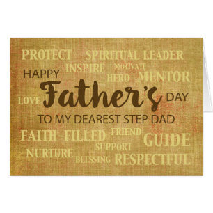 Step Dad Religious Father's Day Qualities